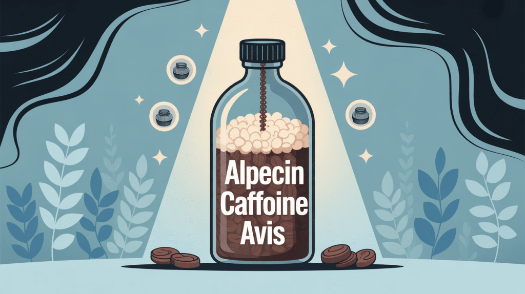 Alpecin avis visuel shampoing caféine chute cheveux