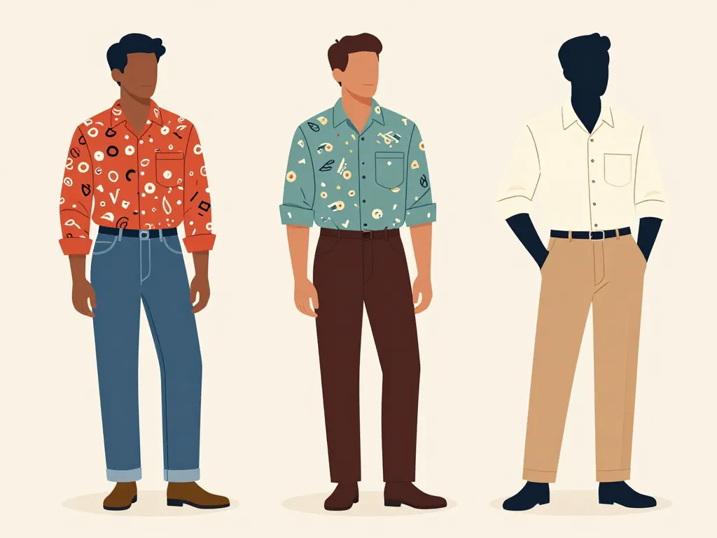 chemise vintage homme look moderne association