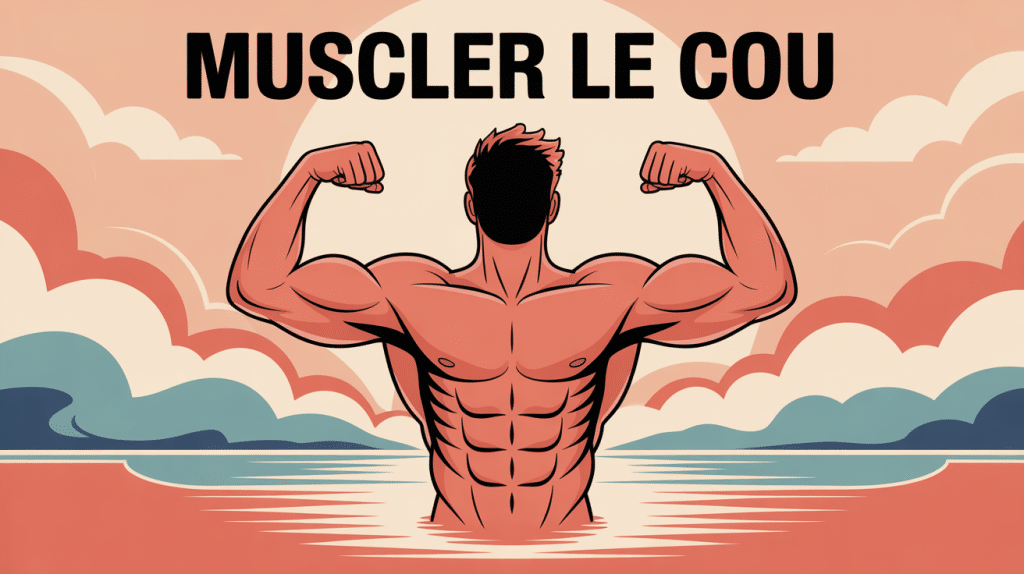 comment se muscler le cou scène posture muscles valorisés