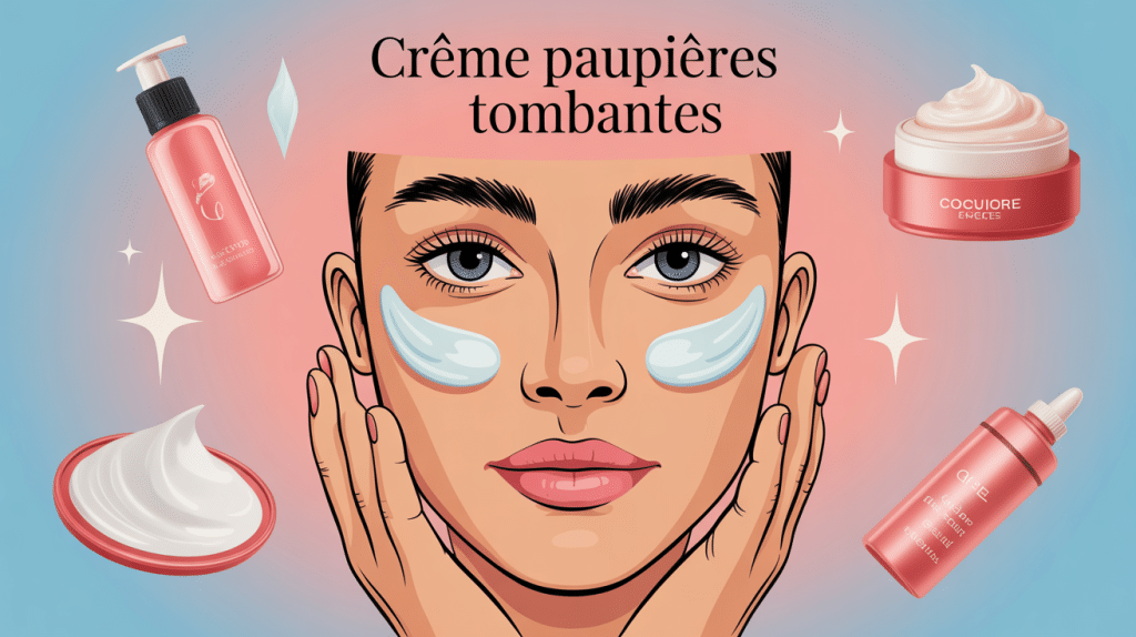 creme paupiere tombante avis illustration visage solutions