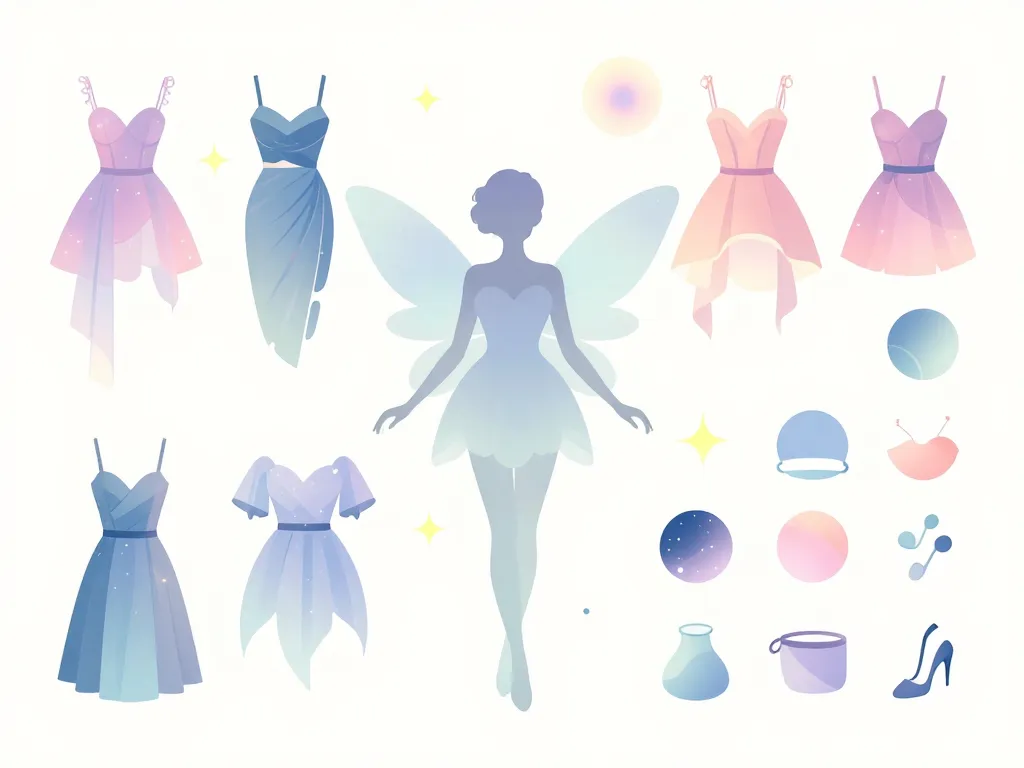 schéma choix déguisement fée sexy conseils