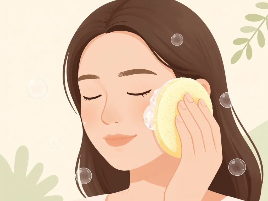 éponge konjac avis dermatologue illustration avantages pour la peau