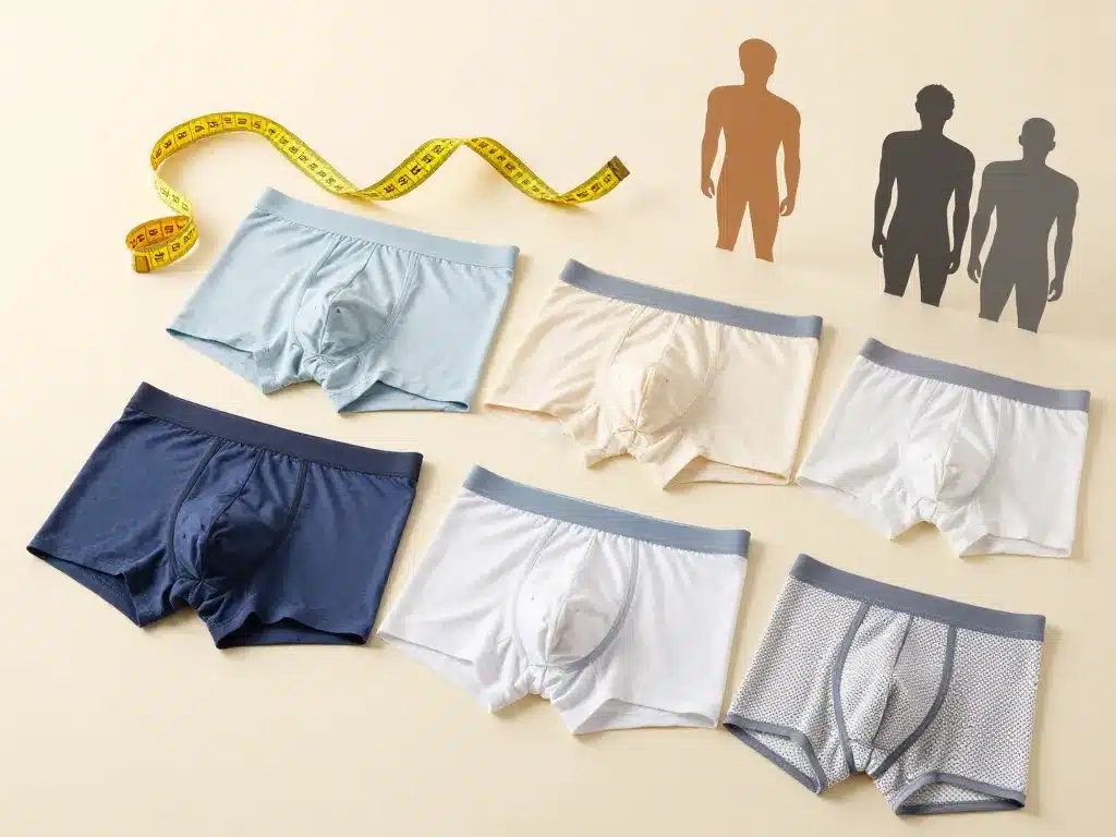 homme en string ficelle différentes matières et morphologies