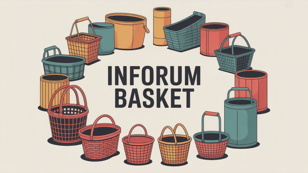Illustration inforum basket, diversité baskets, confort moderne