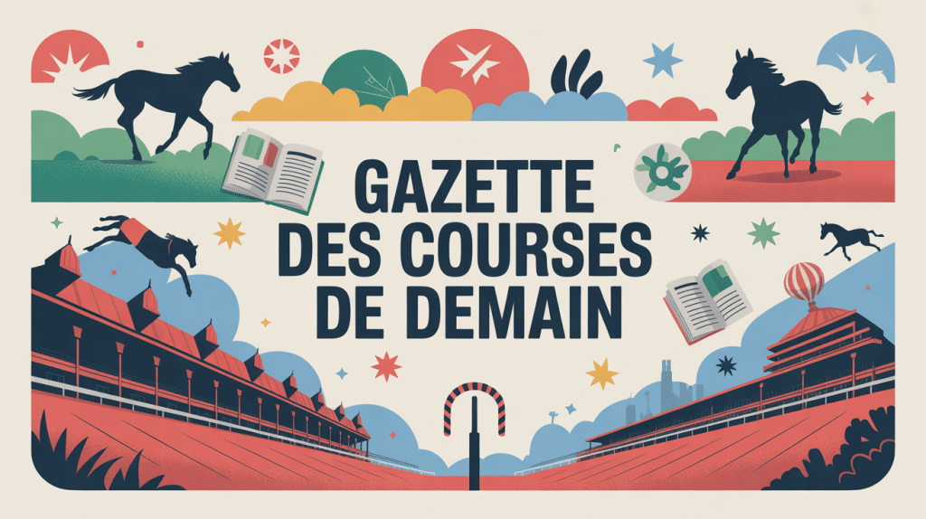 la gazette des courses de demain illustration pronostics turf