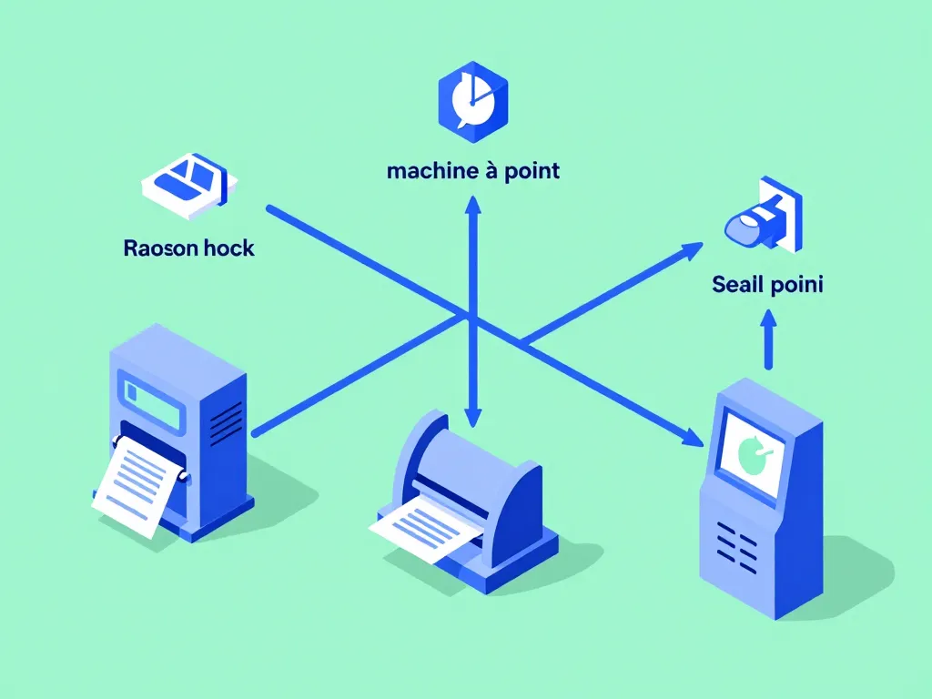 Schéma décisionnel choix machine a point