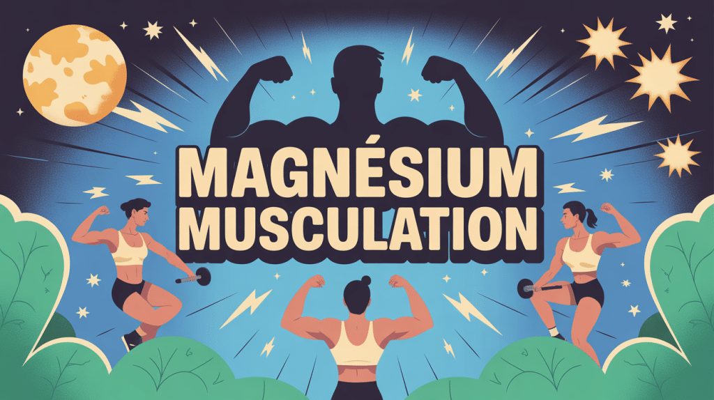 illustration magnésium musculation énergie récupération