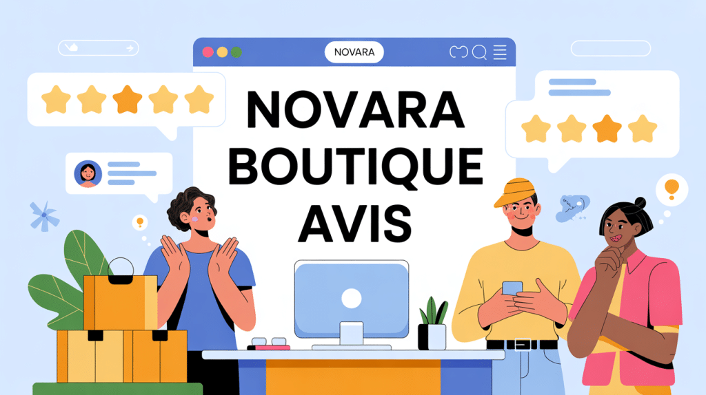 novara boutique avis illustration achat boutique internet
