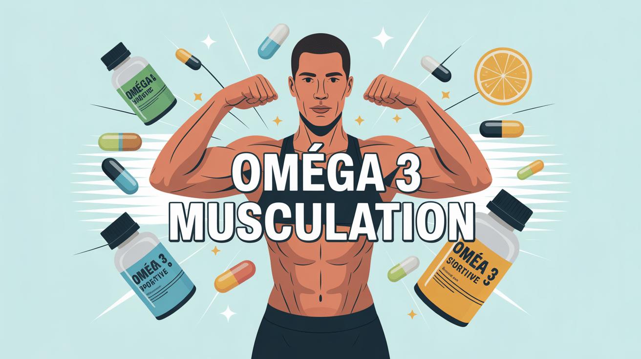 omega 3 musculation illustration optimisation