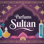 Illustration raffinée de l’univers parfums sultan, ambiance orientale et luxe