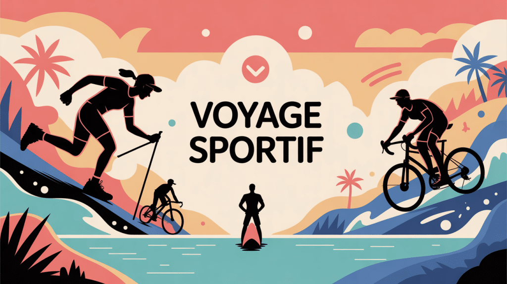 Illustration plateforme voyage sportif site sportrip.fr