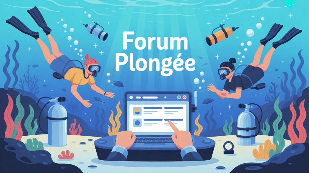 plongée forum illustration communauté de plongeurs en ligne