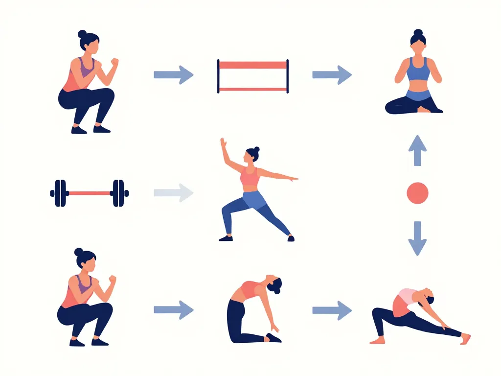 Programme exercices musculation femme ménopause structuré