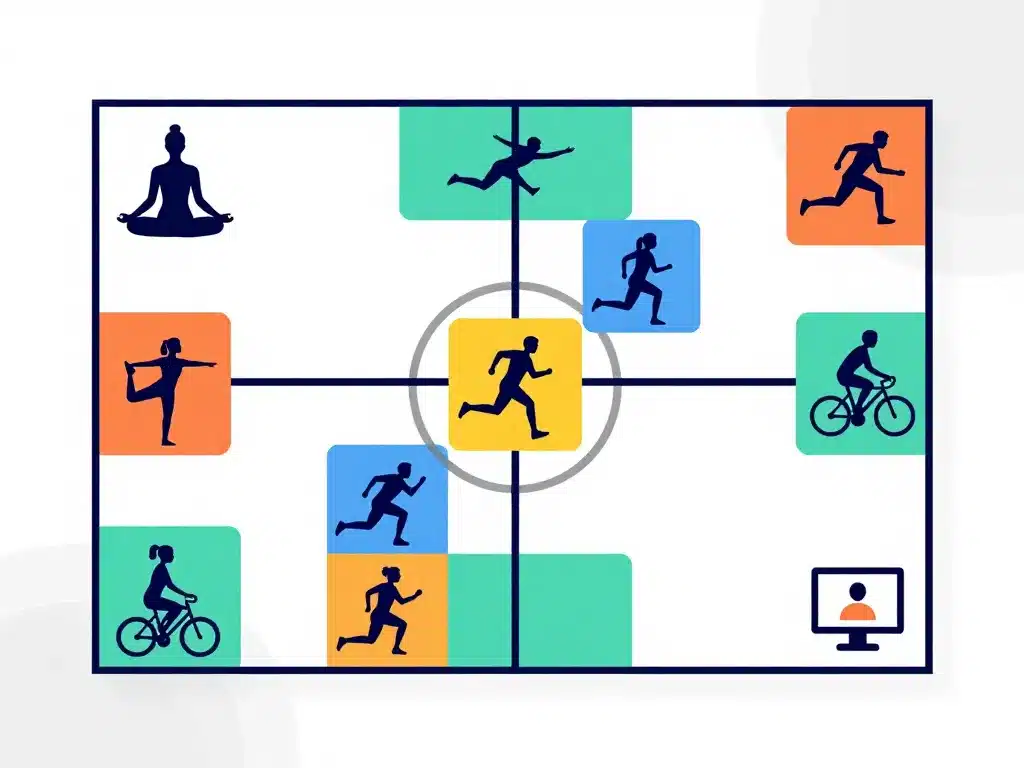 sport en x concept souplesse pratiques sportives