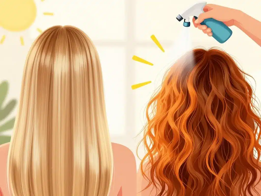 spray éclaircissant cheveux avis résultat positif négatif