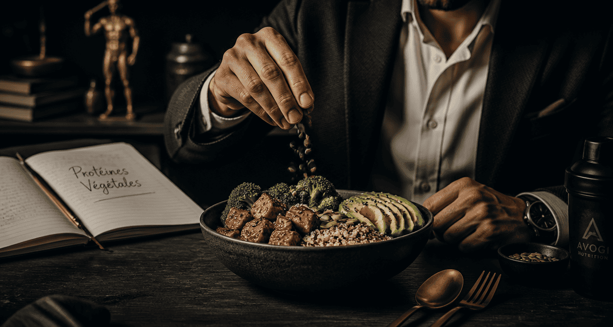 bowl proteines vegetales pour maigrir sur table bois