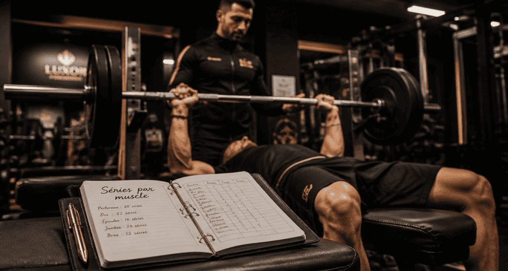 combien de serie par muscle développé couché