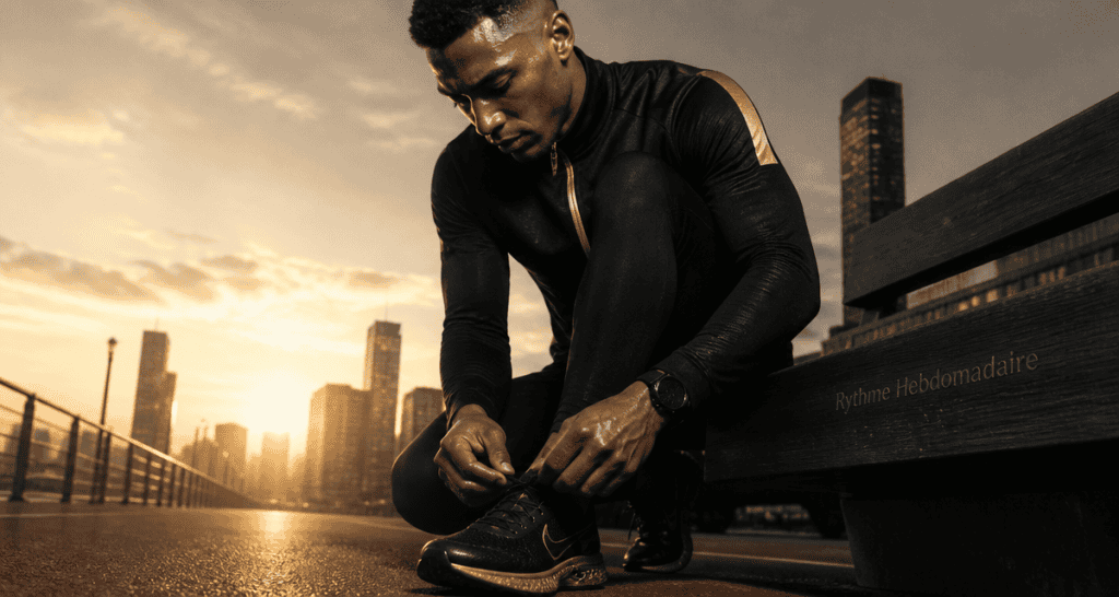 courir combien de fois par semaine coureur urbain lacets