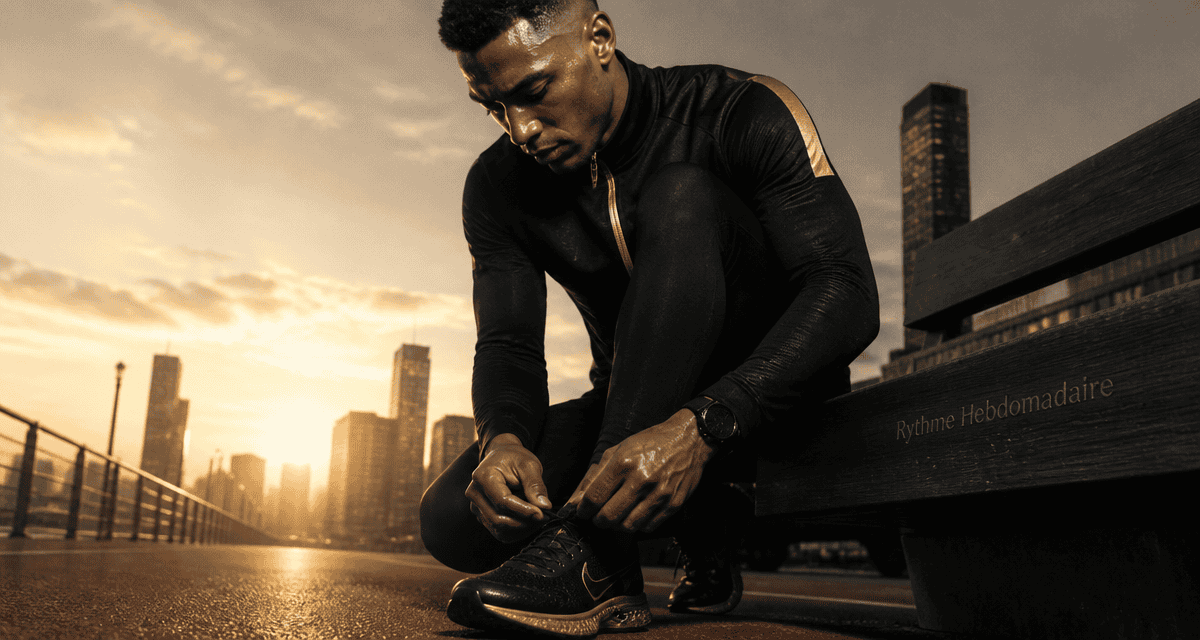 courir combien de fois par semaine coureur urbain lacets