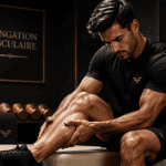 elongation musculaire temps de guerison banc studio