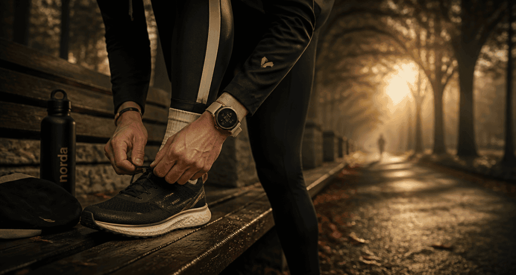 entrainement a la course coureur lace chaussures