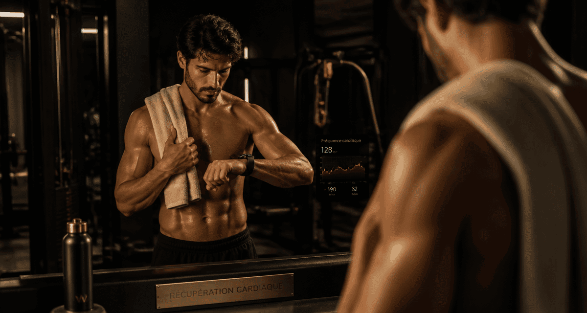 frequence cardiaque de recuperation homme salle de sport