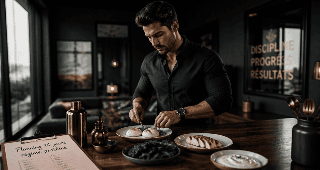 menu regime proteine 2 semaines loft homme repas