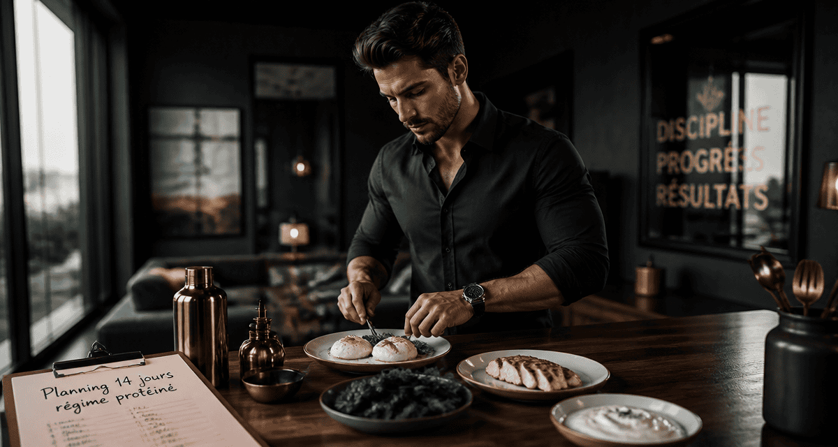 menu regime proteine 2 semaines loft homme repas