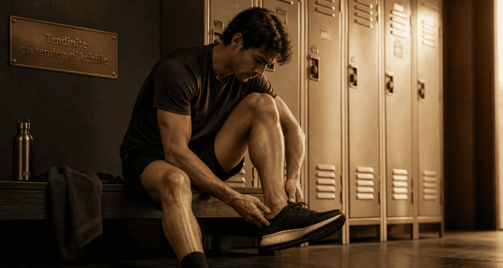 peut on courir avec une tendinite au tendon d achille homme met basket