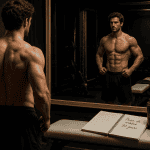 prise de masse 3 mois homme musclé miroir