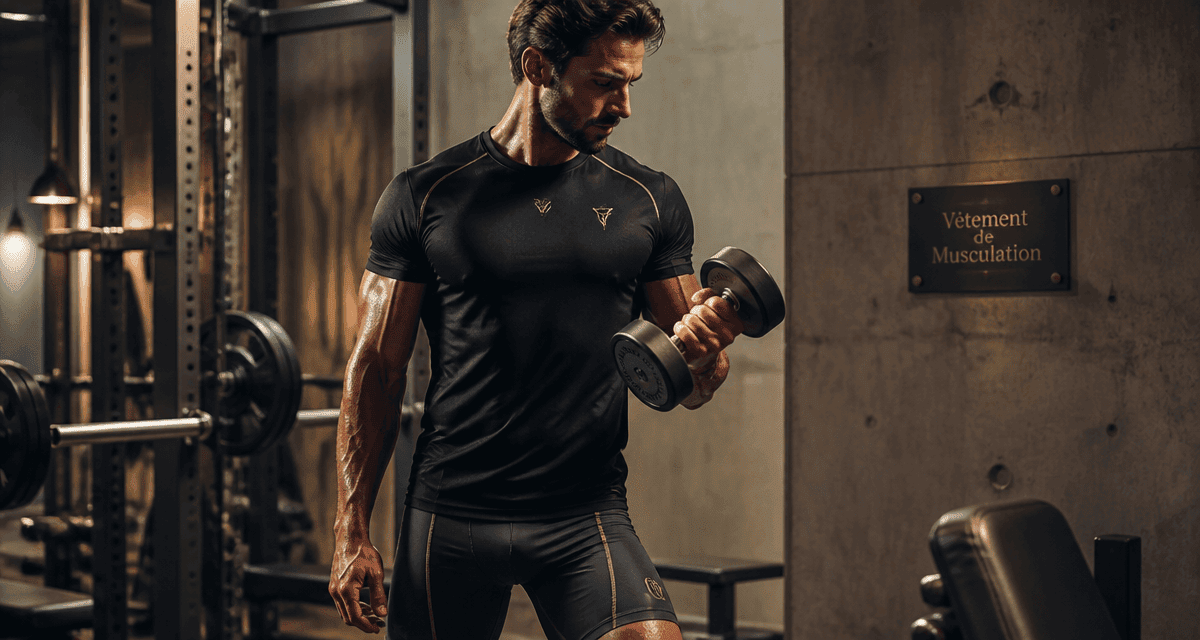 vetement musculation homme entrainement premium