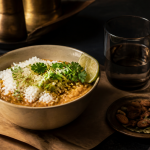 Bol de dahl et riz, sources de proteines vegetales pour remplacer la viande