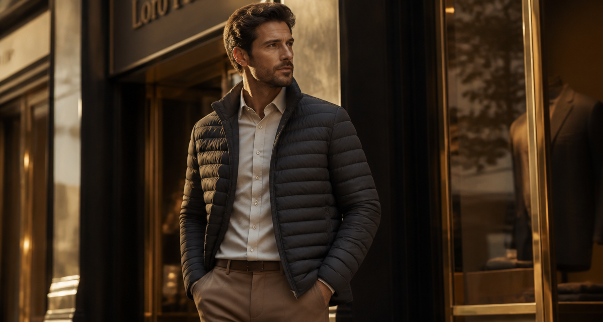doudoune fine pour homme anthracite coupe ajustée