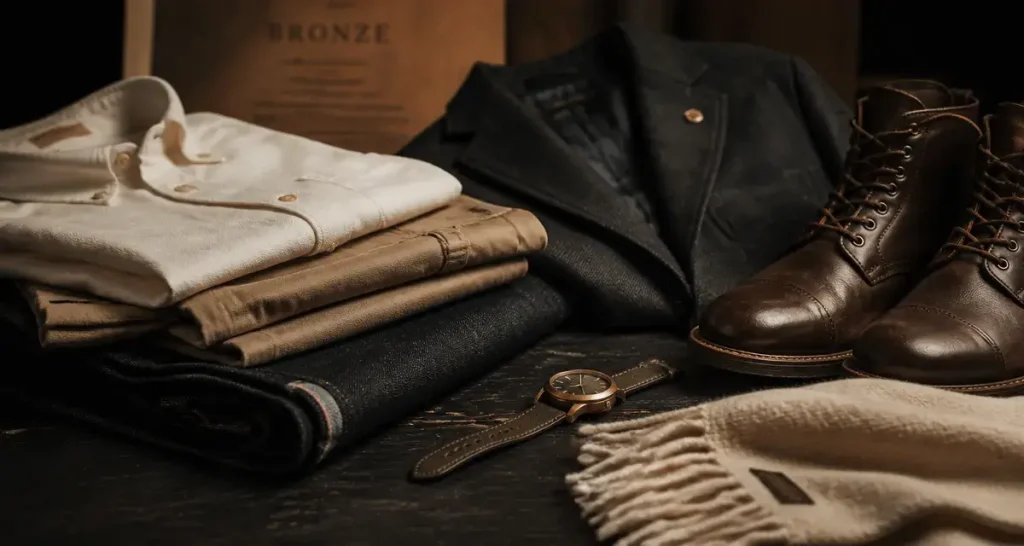 Homme à la mode : vestiaire masculin durable en cuir et laine