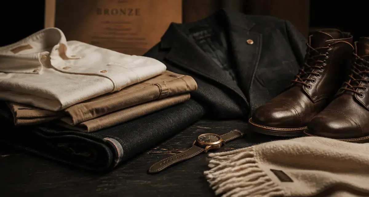 Homme à la mode : vestiaire masculin durable en cuir et laine