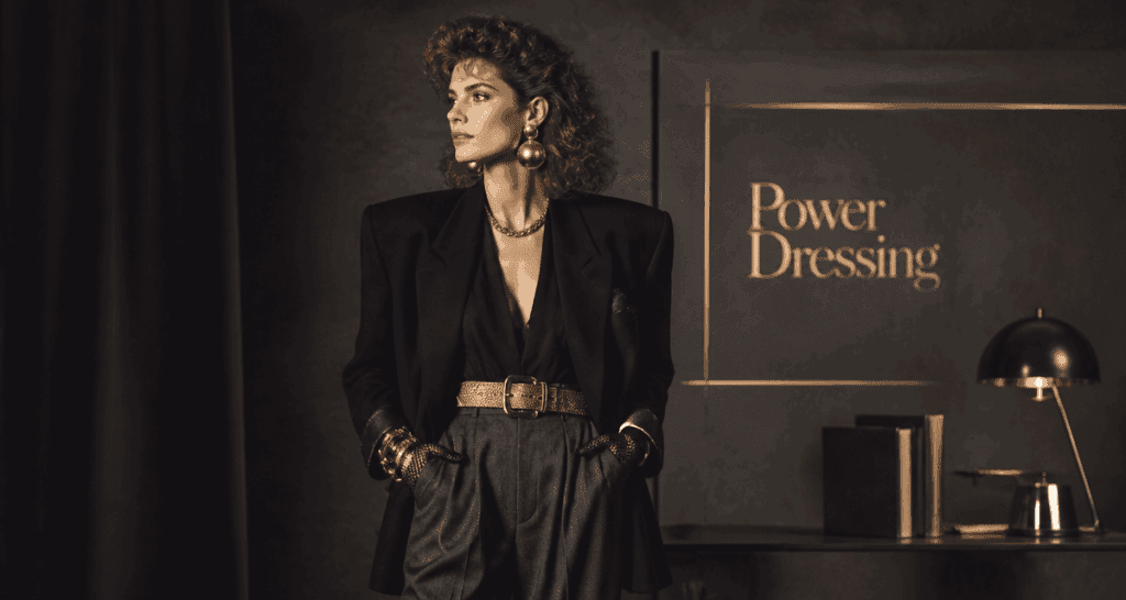 look annee 1980 femme blazer oversize