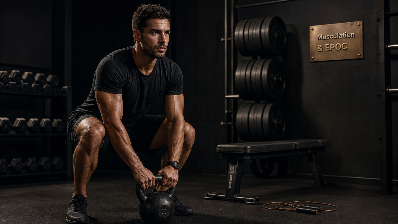 Maigrir par la musculation : kettlebell et EPOC, musculation