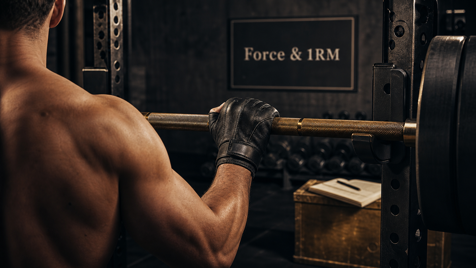 Musculation pour la force : 1 à 6 répétitions, barre lourde et 1RM