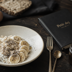 Petit dej proteiné rapide skyr, banane et chia