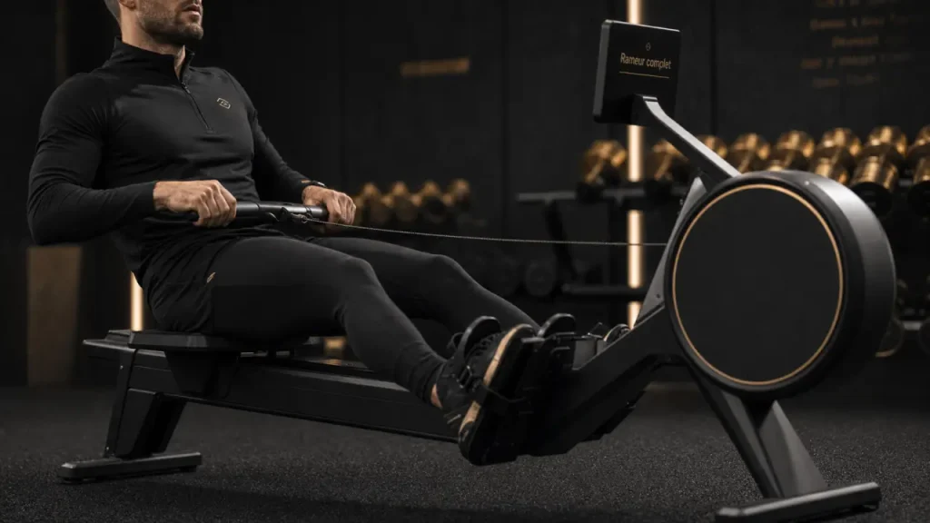 Rameur : un appareil complet pour les muscles, le cardio et les articulations