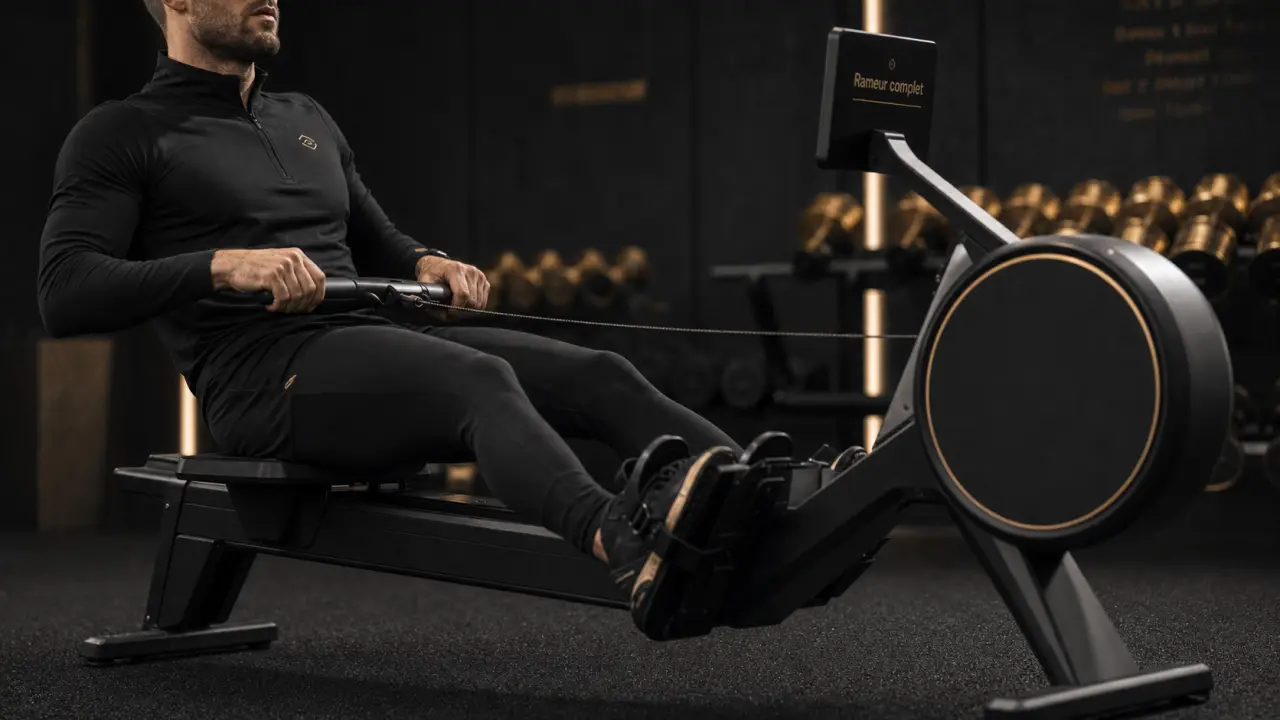 Rameur bienfaits : cardio, muscles et articulations