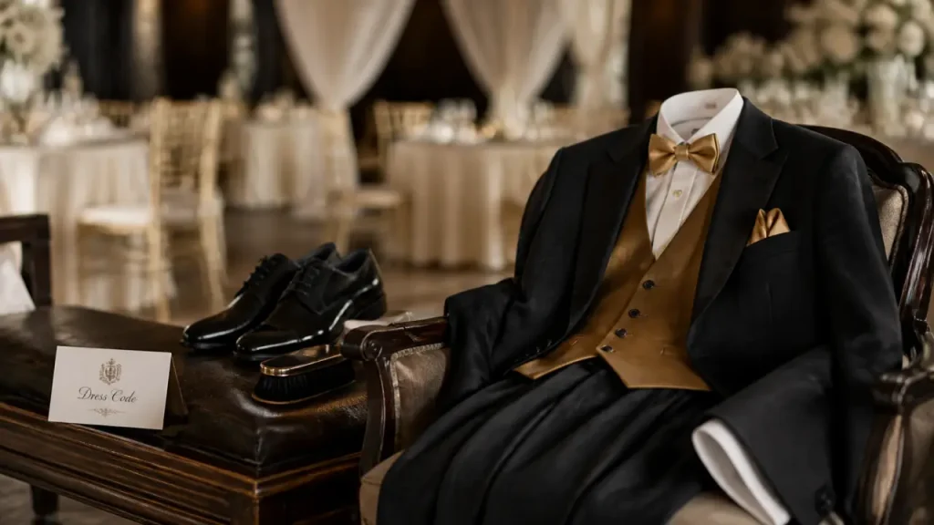Comment s habiller pour un mariage homme : costume anthracite, nœud papillon, dress code et saison