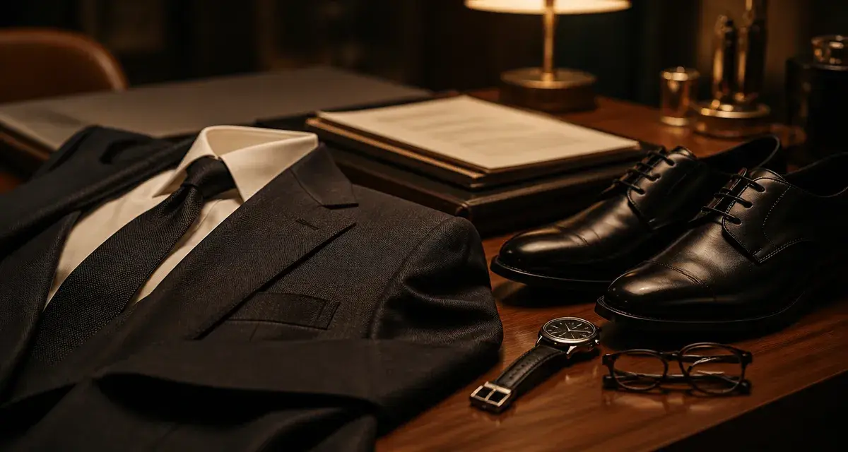 Entretien tenue pro : costume anthracite repassé et cravate sobre