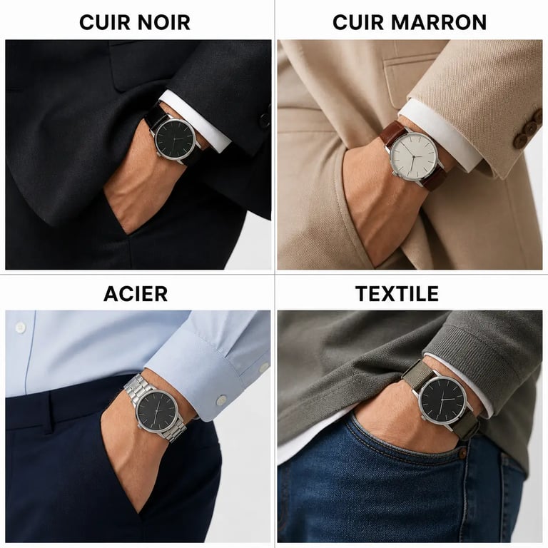 Comment accessoiriser ses tenues avec une montre élégante : associations de montres avec différentes tenues