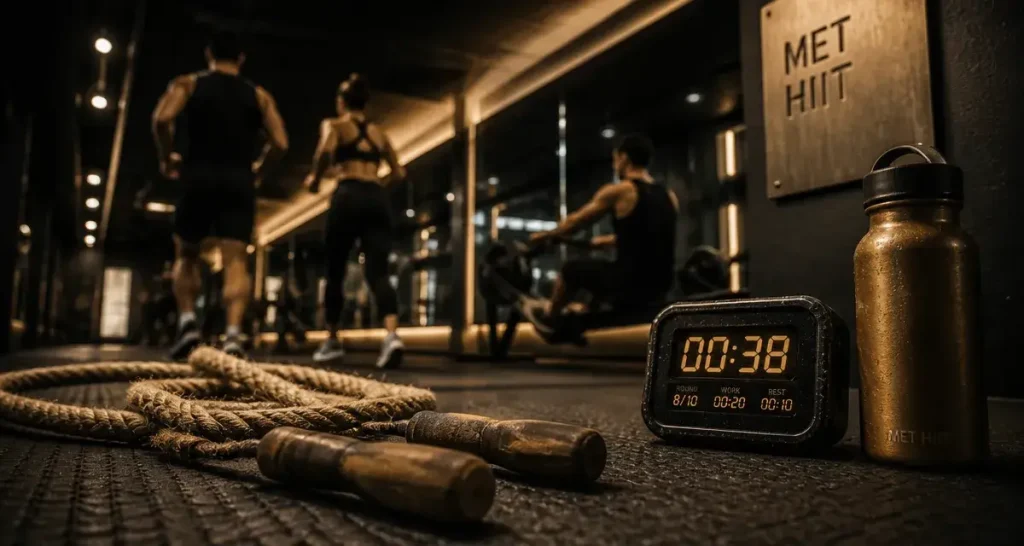 Perdre poids rapidement sport : HIIT en salle, corde à sauter et cardio