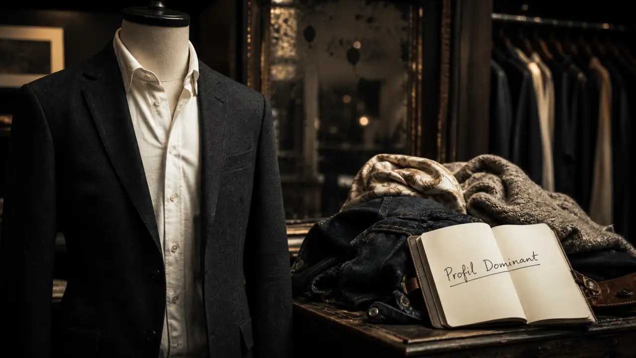 Quel est mon style vestimentaire ? Profil dominant blazer anthracite