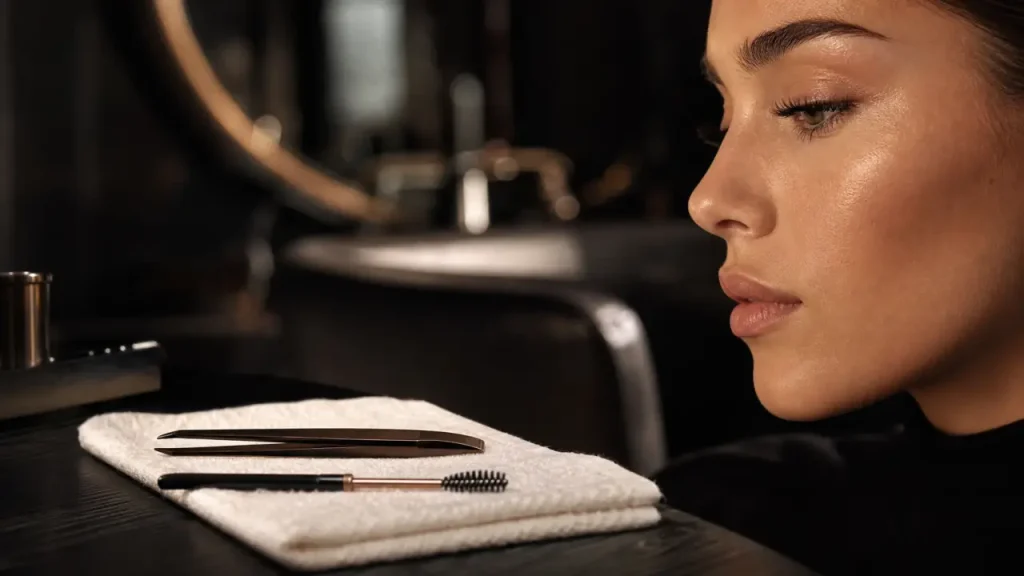 Regard naturel : rehaussement des cils cil à cil et browlift