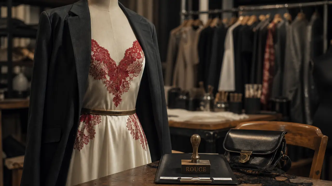 Style vestimentaire 2026 : rouge, transparence et cuir, robe nuisette satin et blazer léger
