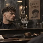 Coiffure homme 2026, coupe textured crop avec côtés dégradés et texture naturelle