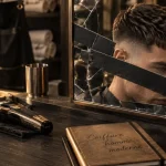 Coiffure homme moderne : dégradé taper/low fade en barber shop